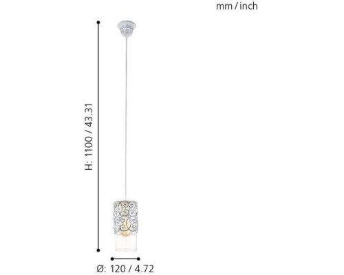 Подвесной светильник Cardigan 49202 Eglo