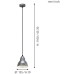Подвесной светильник Truro 49236 Eglo