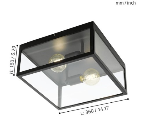 Потолочный светильник Charterhouse 49392 Eglo