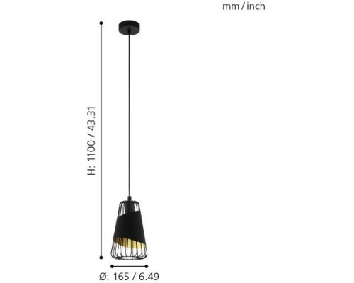 Подвесной светильник Austell 49447 Eglo