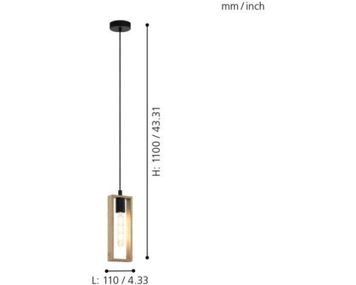 Подвесной светильник Littleton 49473 Eglo
