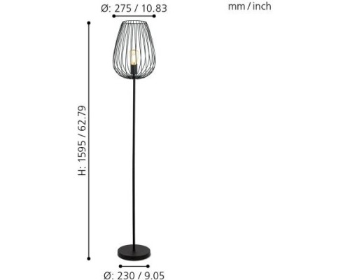 Торшер Newtown 49474 Eglo