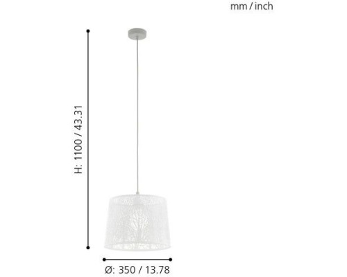 Подвесной светильник Hambleton 49489 Eglo