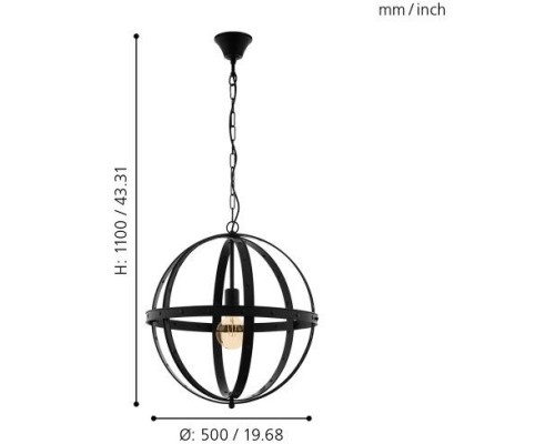 Подвесной светильник Barnaby 49516 Eglo