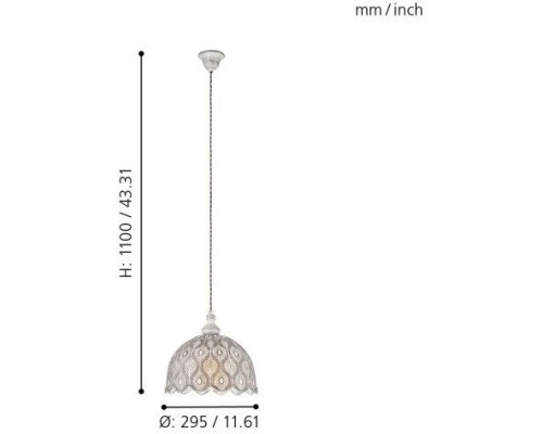 Подвесной светильник Talbot 2 49717 Eglo
