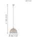 Подвесной светильник Talbot 2 49717 Eglo