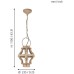 Подвесной светильник Kinross 49726 Eglo