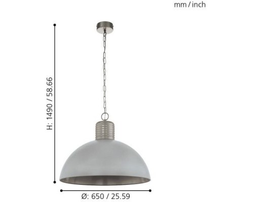 Подвесной светильник Coldridge 49757 Eglo