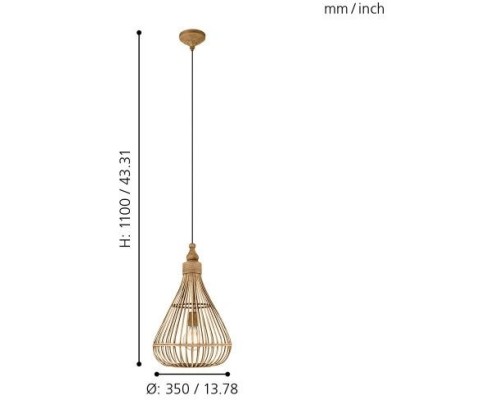 Подвесной светильник Amsfield 49772 Eglo