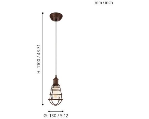 Подвесной светильник Port Seton 49809 Eglo