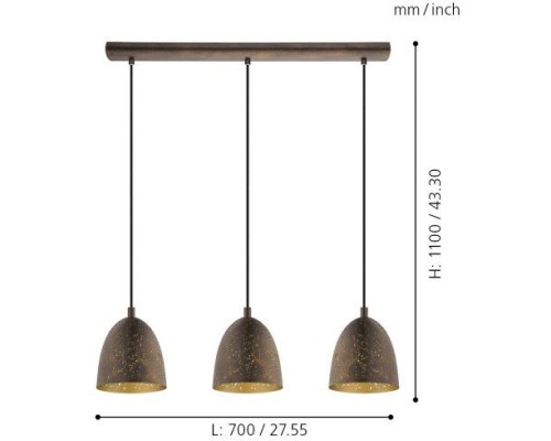 Подвесной светильник Safi 49871 Eglo