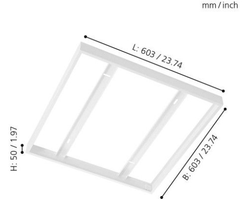Рама для накладного светильника Salobrena 1 61358 Eglo