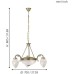 Подвесная люстра Imperial 82742 Eglo