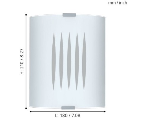 Настенный светильник Grafik 83132 Eglo