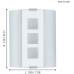 Настенный светильник Grafik 83134 Eglo