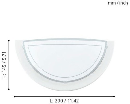 Настенный светильник Planet 1 83154 Eglo