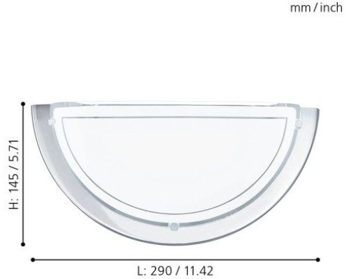 Настенный светильник Planet 1 83156 Eglo