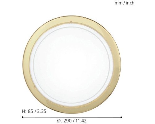 Настенно-потолочный светильник Planet 1 83157 Eglo