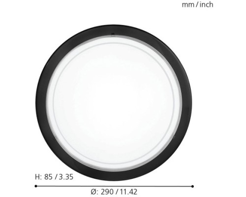 Настенно-потолочный светильник Planet 1 83159 Eglo