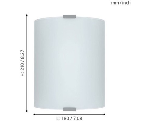 Настенный светильник Grafik 84028 Eglo