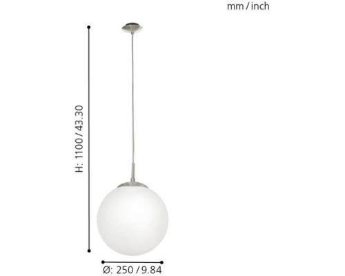 Подвесной светильник Rondo 85262 Eglo