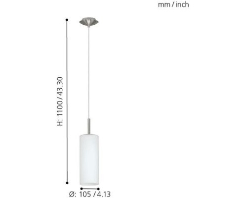Подвесной светильник Troy 3 85977 Eglo