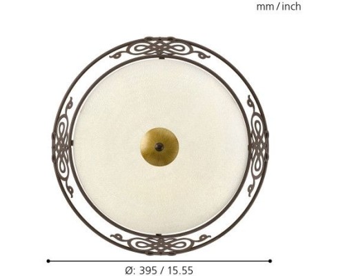 Настенно-потолочный светильник Mestre 86712 Eglo