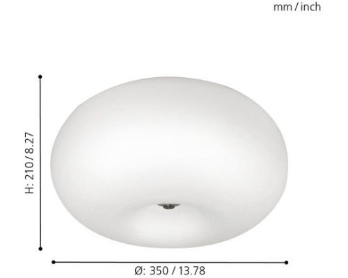 Потолочный светильник Optica 86812 Eglo