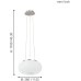 Подвесной светильник Optica 86813 Eglo
