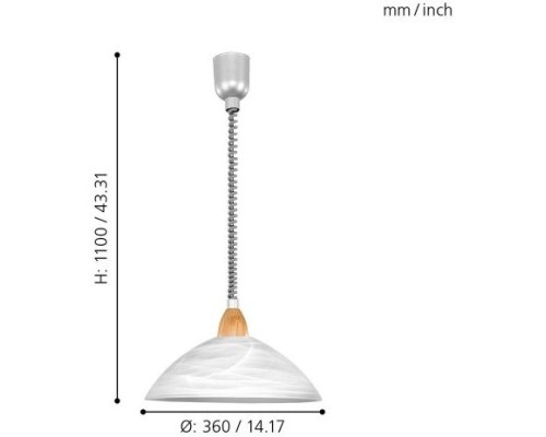 Подвесной светильник Lord 2 87009 Eglo