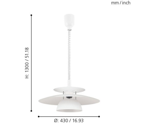 Подвесной светильник Brenda 87055 Eglo