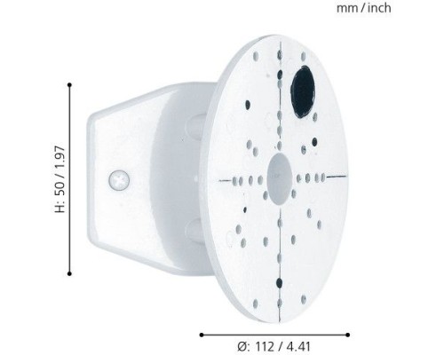 Угловое крепление для уличных светильников 88152 Eglo
