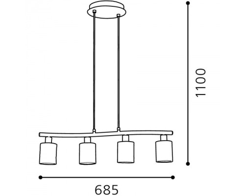 Подвесной светильник Almera 89113 Eglo