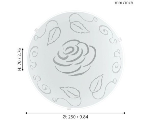 Настенно-потолочный светильник Mars 1 89238 Eglo