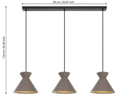 Подвесной светильник Nastasia 900348 Eglo