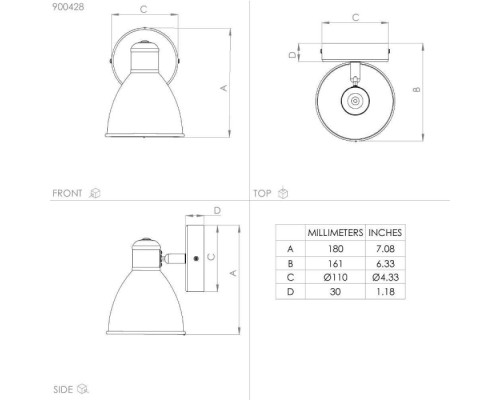 Бра San Peri 1 900428 Eglo