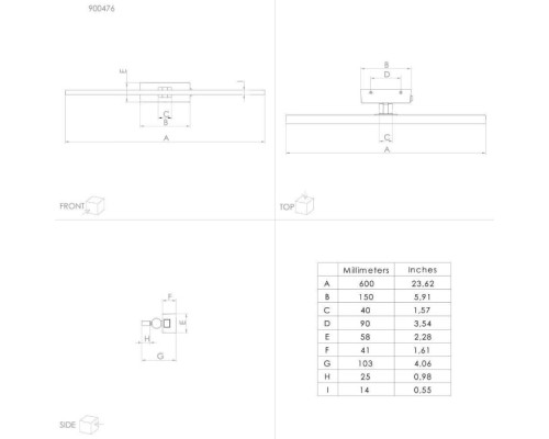 Подсветка для картин Verdello 900476 Eglo