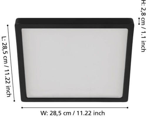 Потолочный светильник FUEVA 5 900588 Eglo