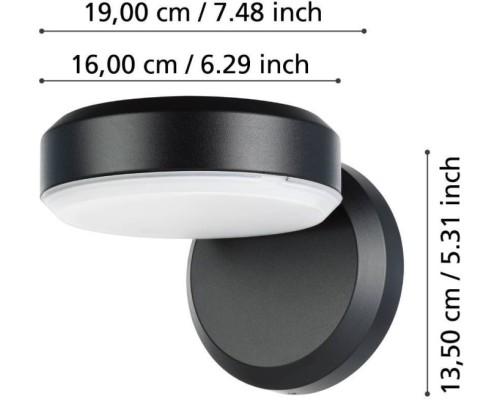 Настенный светильник уличный FORNACI 900673 Eglo