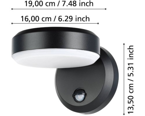 Настенный светильник уличный FORNACI 900674 Eglo