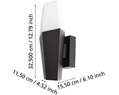 Настенный светильник уличный FARINDOLA 900682 Eglo