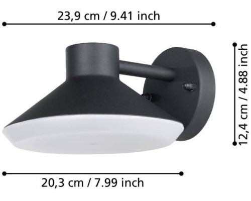 Настенный светильник уличный NINNARELLA 900688 Eglo