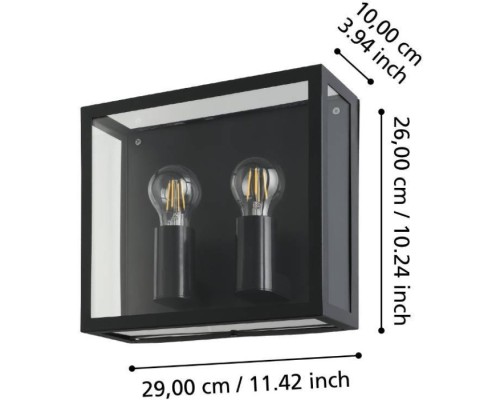 Настенный светильник уличный ALAMONTE 1 900698 Eglo