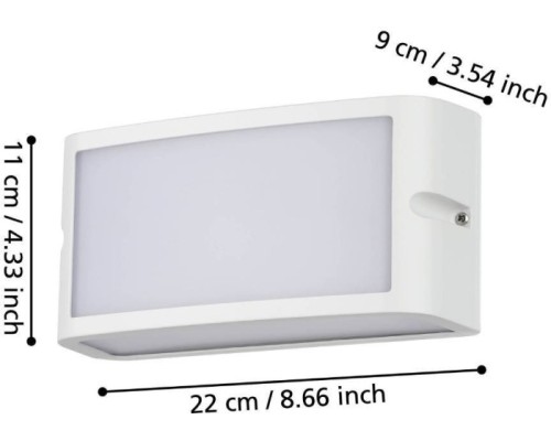 Настенный светильник уличный CAMARDA 900807 Eglo