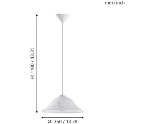 Подвесной светильник Albany 90978 Eglo