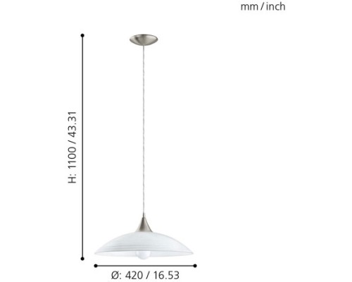 Подвесной светильник Lazolo 91496 Eglo