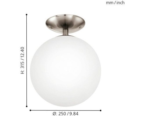 Потолочный светильник Rondo 91589 Eglo