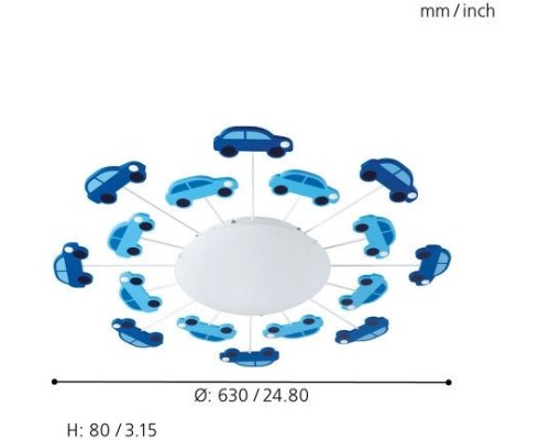 Потолочный светильник Viki 1 92146 Eglo