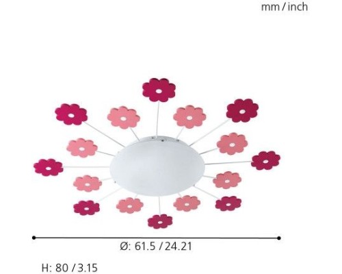 Потолочный светильник Viki 1 92147 Eglo