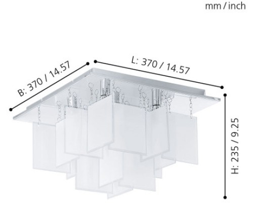 Потолочный светильник Condrada 1 92726 Eglo